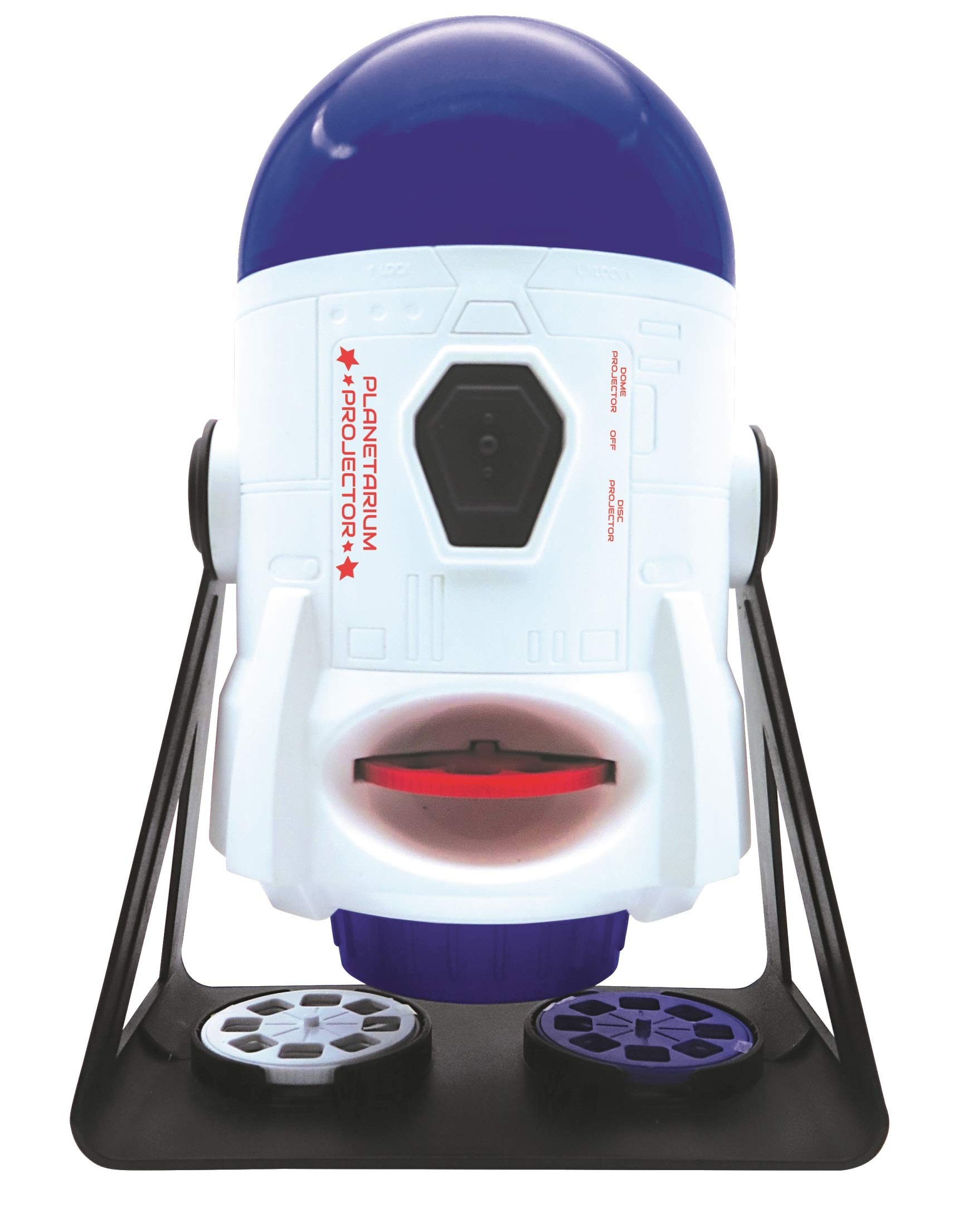 LEXiBOOK, 2-in-1 Constellations and Images Planetarium Projector, 24 Images to Discover Space, 2 Constellation Domes, STEM, White/Blue, NLJ180 - Image 5