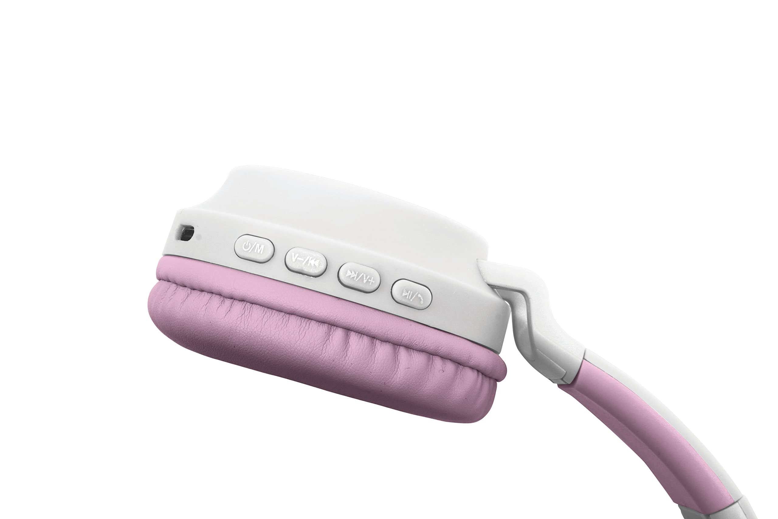 LEXiBOOK - 2-in-1 Wireless Rechargeable Headphones with Lights - Stereo Sound, Wireless Wired, Foldable, Adjustable, LED Lights - HPBTKT - Image 5