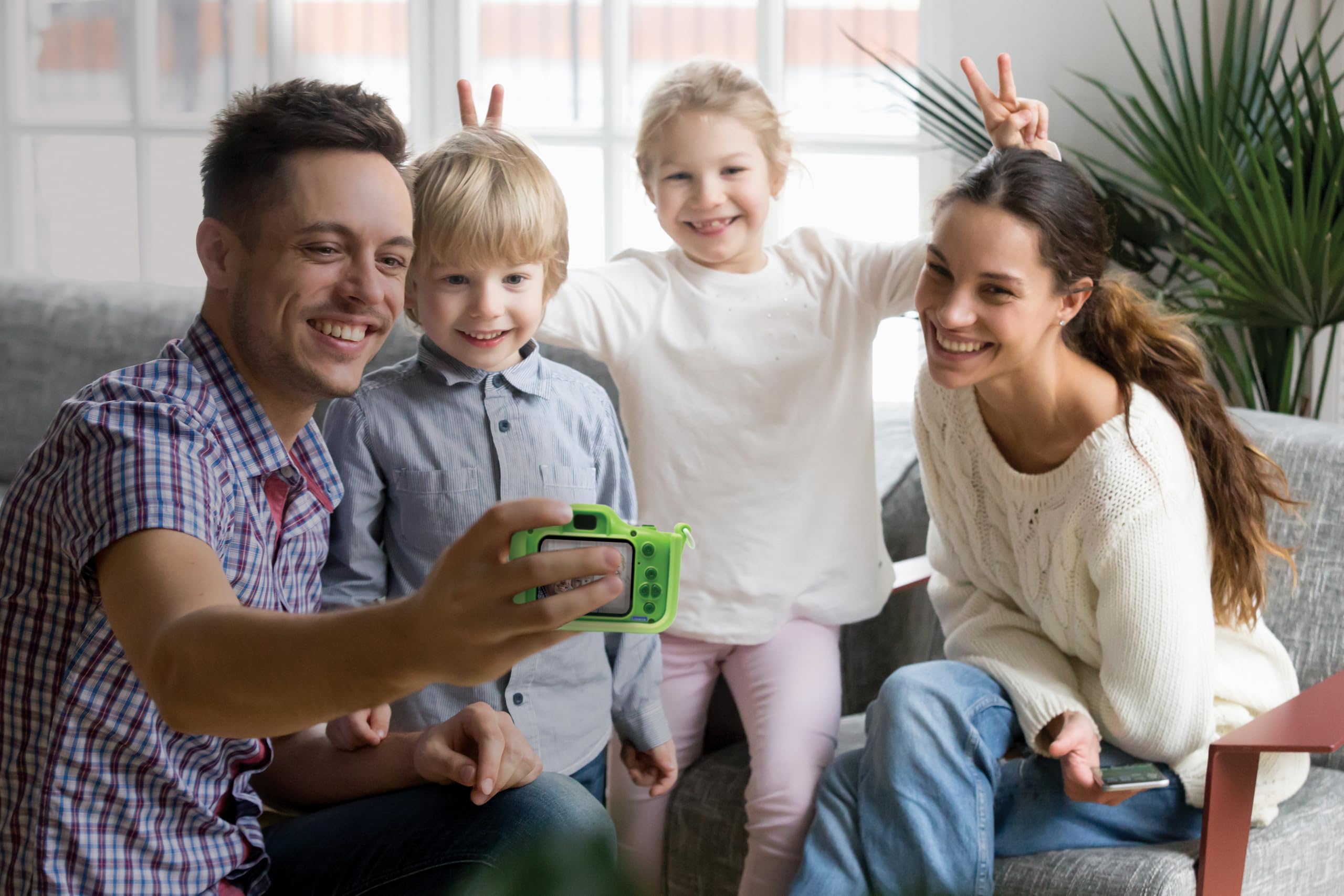 Lexibook, Dinosaur, 4-in-1 Camera for Kids with Protection, Photo, Video, MP3, and Games Functions, 15 Frames to Customize Your Photos, 8 GB Memory Card Included, DJ078DINO - Image 6