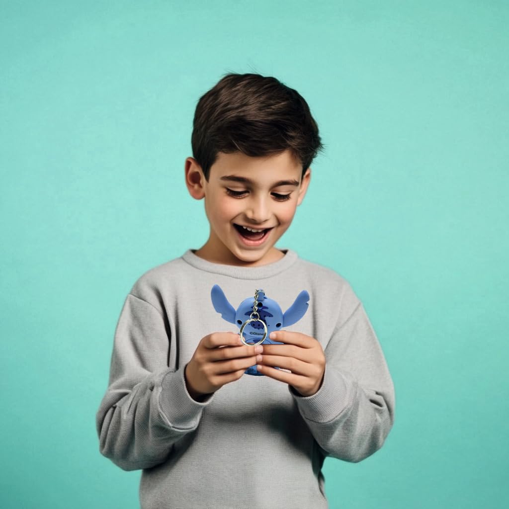 Lexibook, Disney Stitch, My Best-e, Portable Games Console, Interactive and Educational Companion for Children, 8 Game Categories, Coloured Screen, Blue, JLMB10D - Image 6