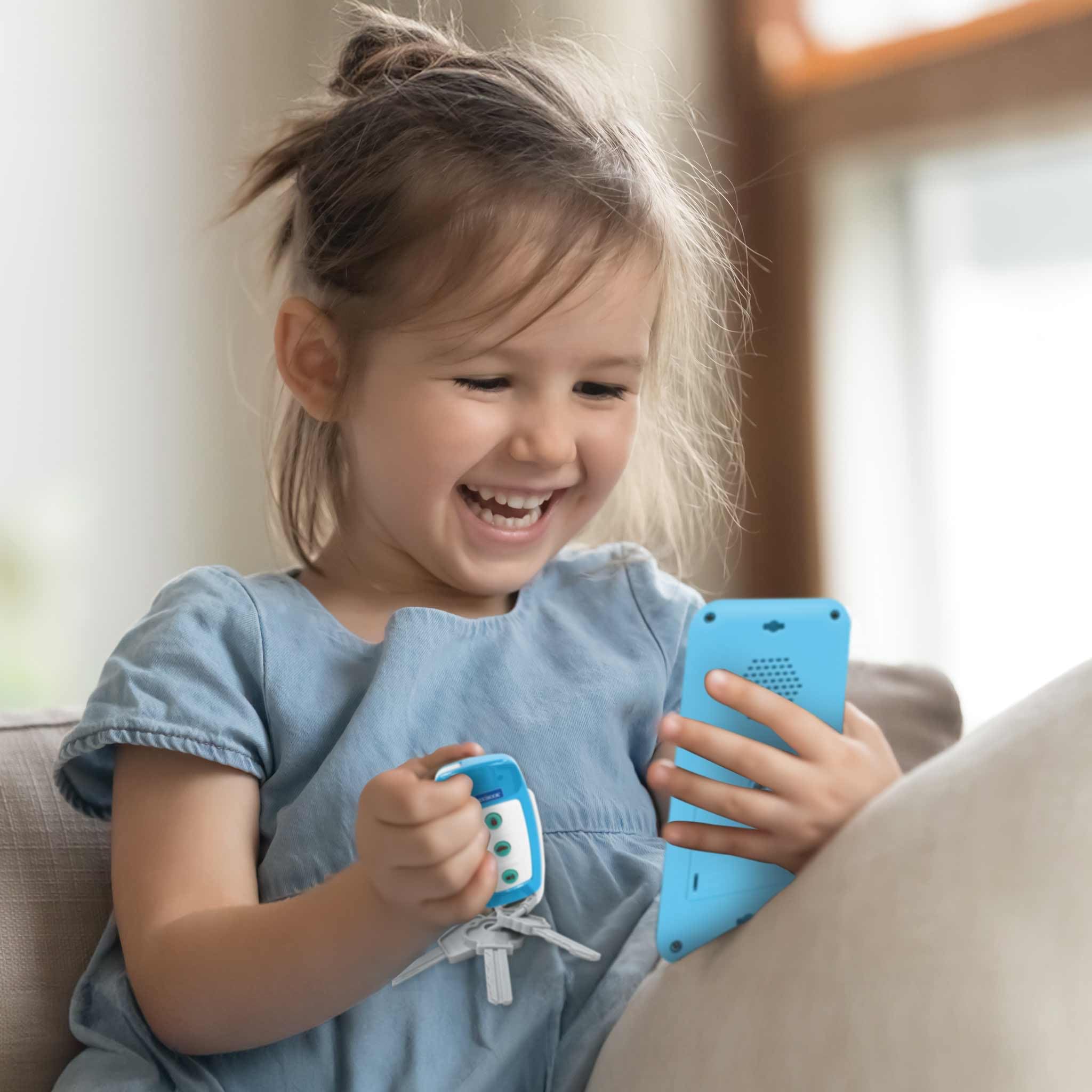 LEXiBOOK, Educational and Musical Set with Telephone, Remote Control and Key Ring, Imitation Game for Toddlers, Explore Animals, Musical Instruments and Everyday Objects, PS125 - Image 4