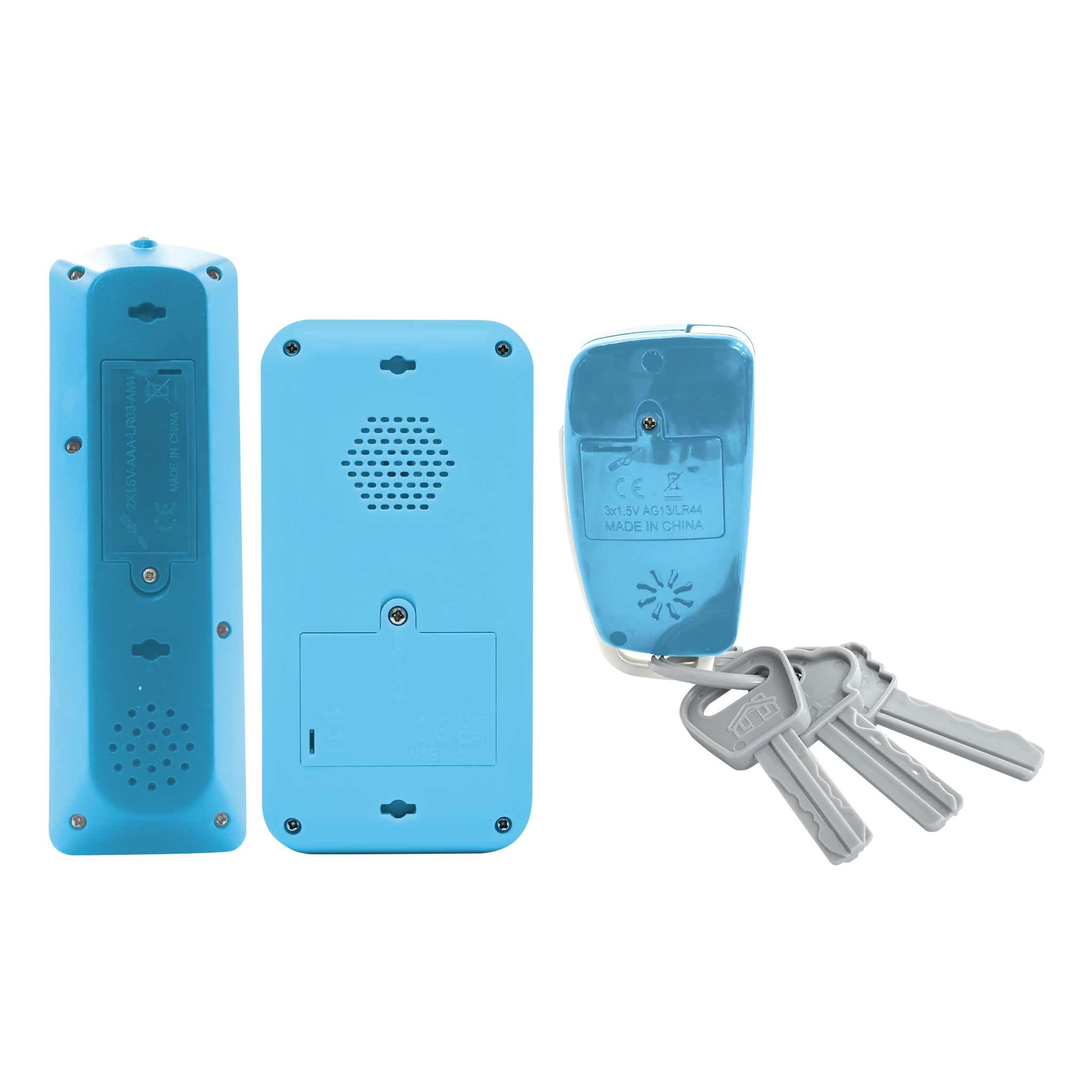 LEXiBOOK, Educational and Musical Set with Telephone, Remote Control and Key Ring, Imitation Game for Toddlers, Explore Animals, Musical Instruments and Everyday Objects, PS125 - Image 7