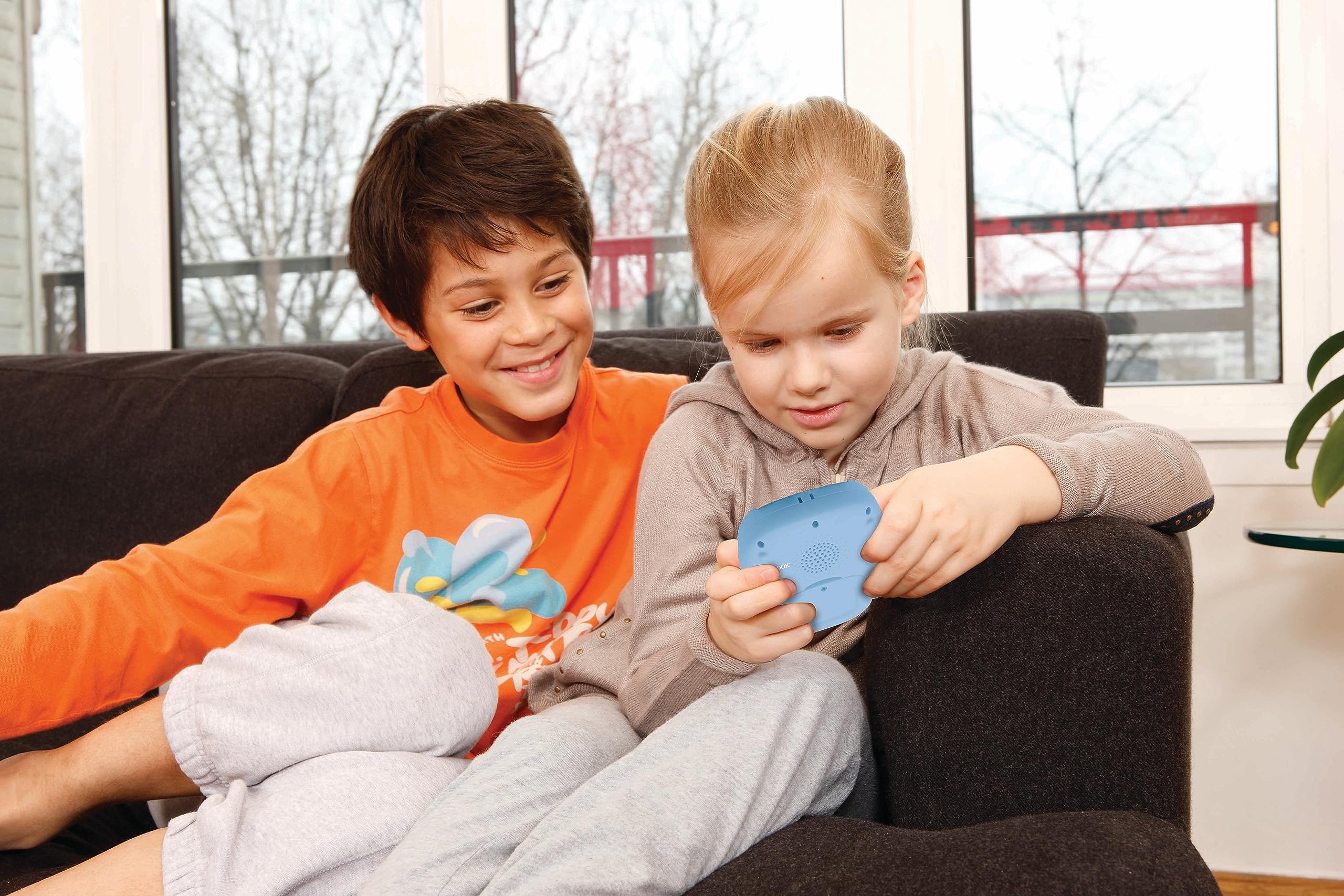 LEXiBOOK, Frozen, Bilingual Interactive Card Reader, Spanish/English, 150 Double-Sided Educational Cards, Educational Quiz & flashcard Machine, Blue/Purple, JCR10FZi2 - Image 6