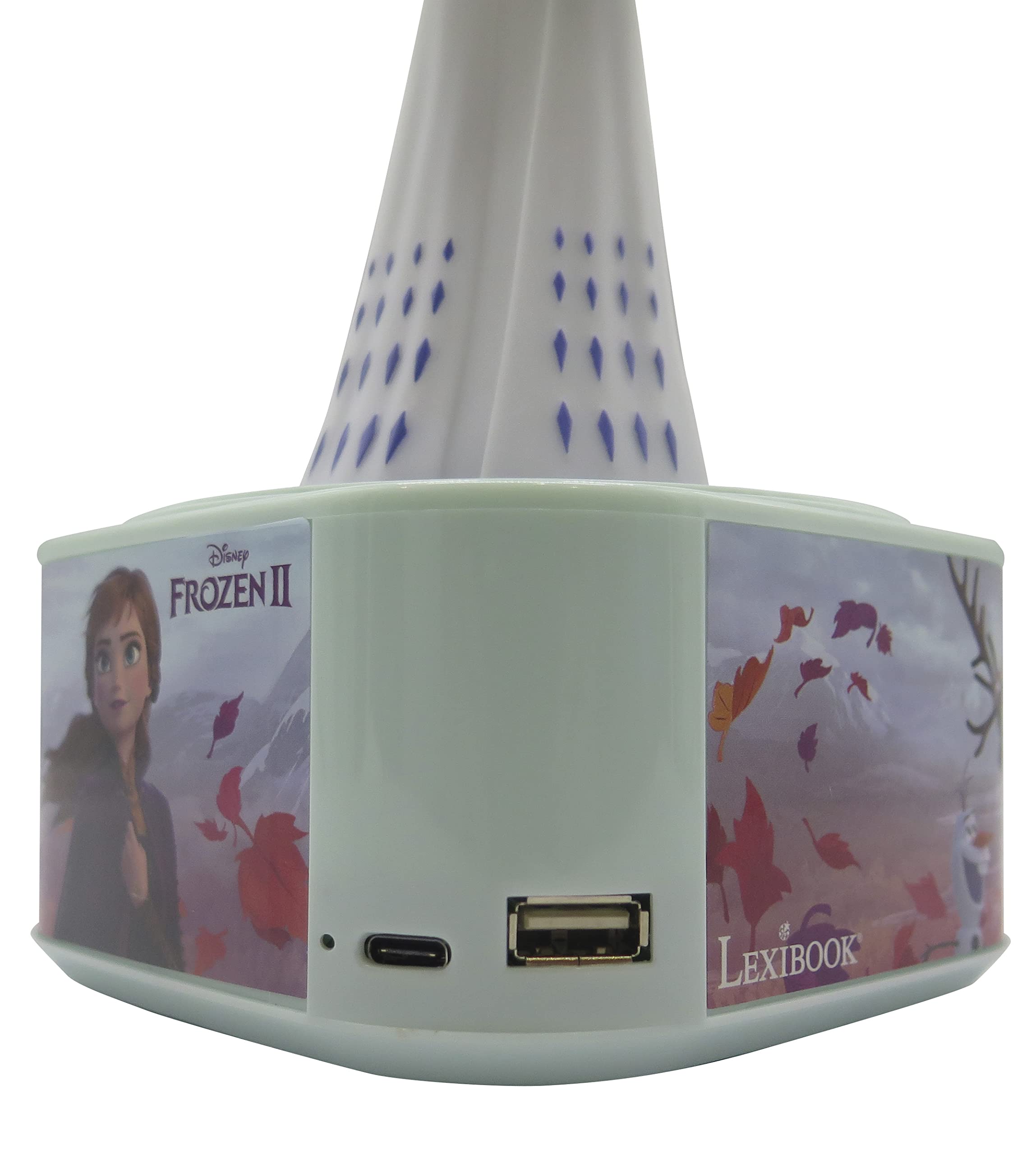 LEXiBOOK, Frozen, Speaker with Luminous Figurine, 5.0 Bluetooth, USB/USB Type C Port, BTD80FZ - Image 3