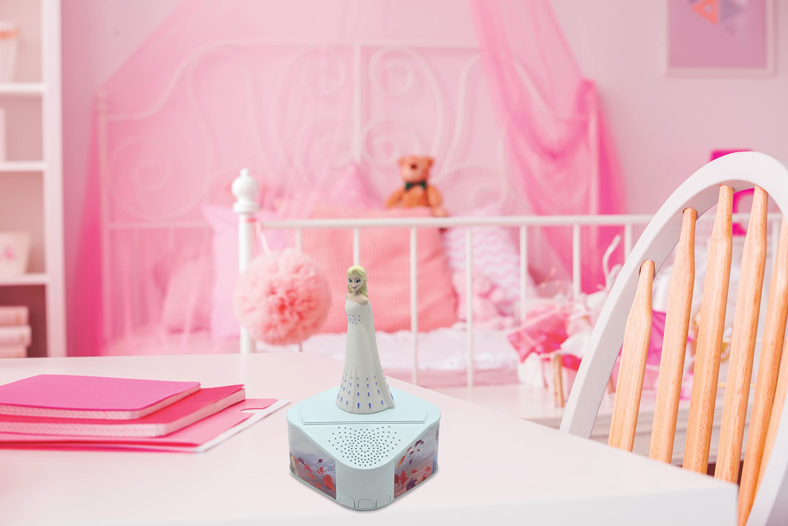 LEXiBOOK, Frozen, Speaker with Luminous Figurine, 5.0 Bluetooth, USB/USB Type C Port, BTD80FZ - Image 5