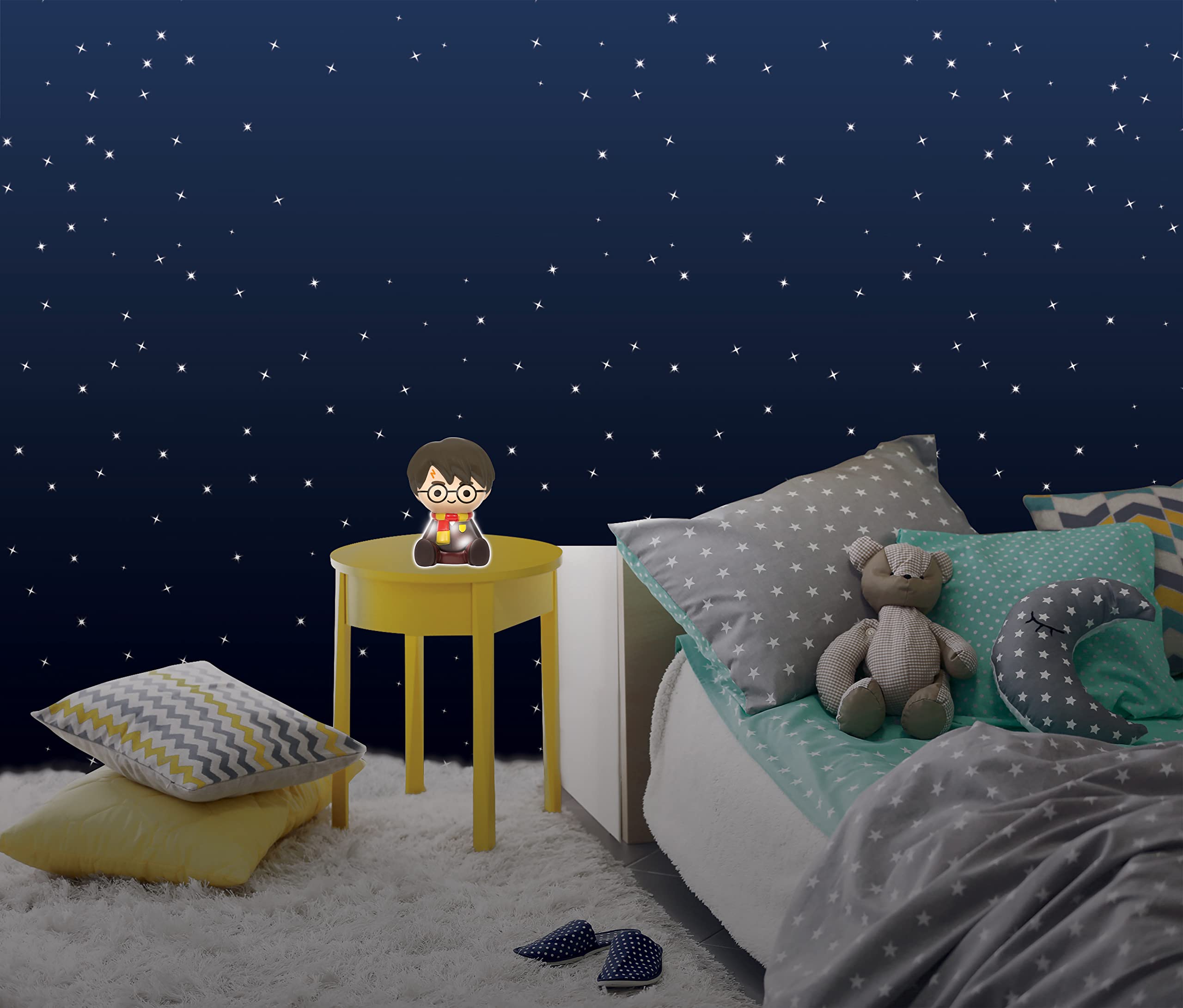 LEXiBOOK - Harry Potter - Color Nightlight for Children's Room Harry Potter, Smooth Light, Battery Included, NLJ01HP - Image 6