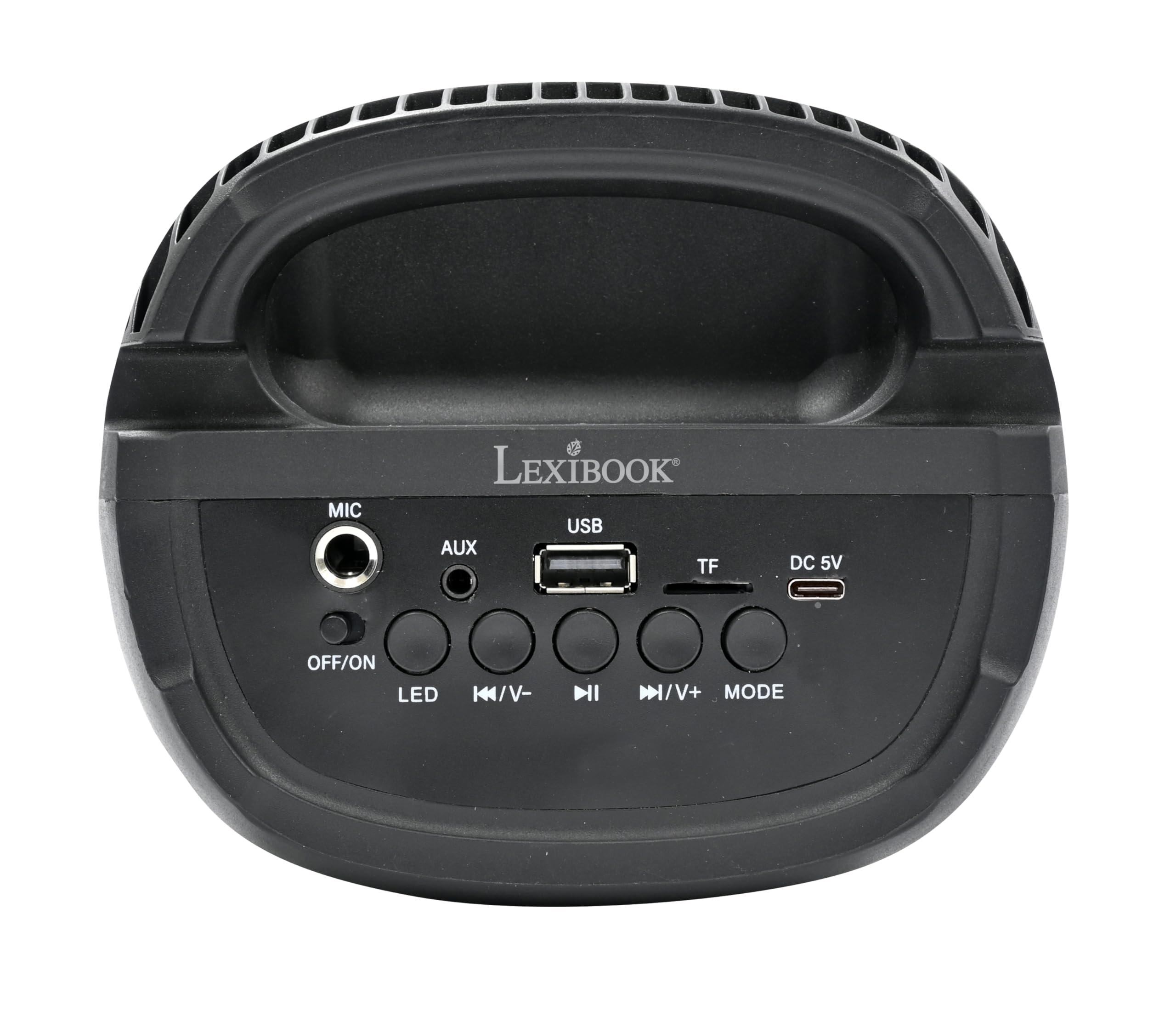 LEXiBOOK, iParty®, Portable Bluetooth® Speaker with Microphone, Powerful Sound Volume, Multicolour Light Effects, Rechargeable Battery, K8310 - Image 6