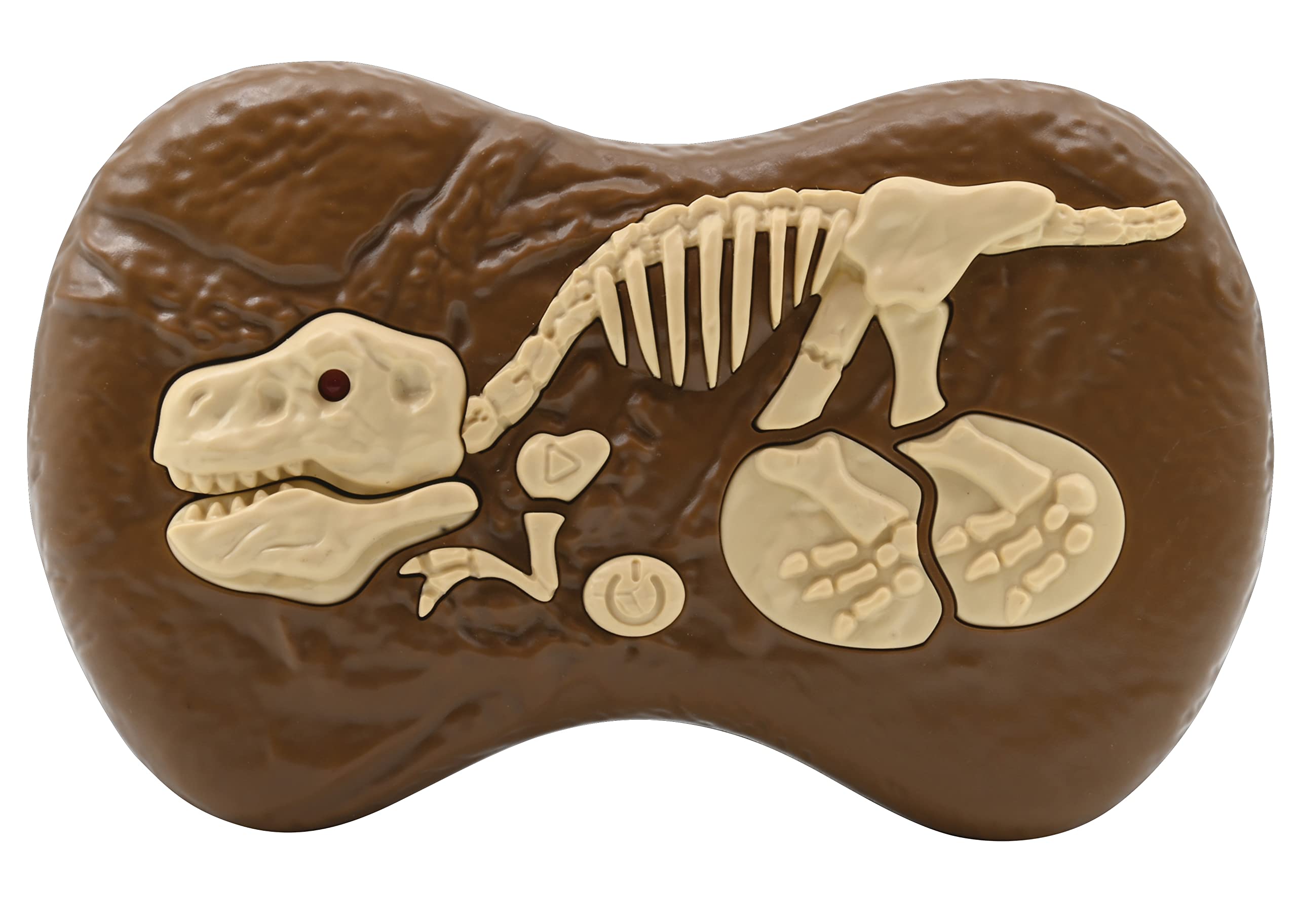 LEXiBOOK, RC Raptor Control, Realistic Remote Controlled Dinosaur, Articulated Movements, Roars, Light Effects, Rechargeable, Fossil Remote Control Included, DINO01 - Image 4