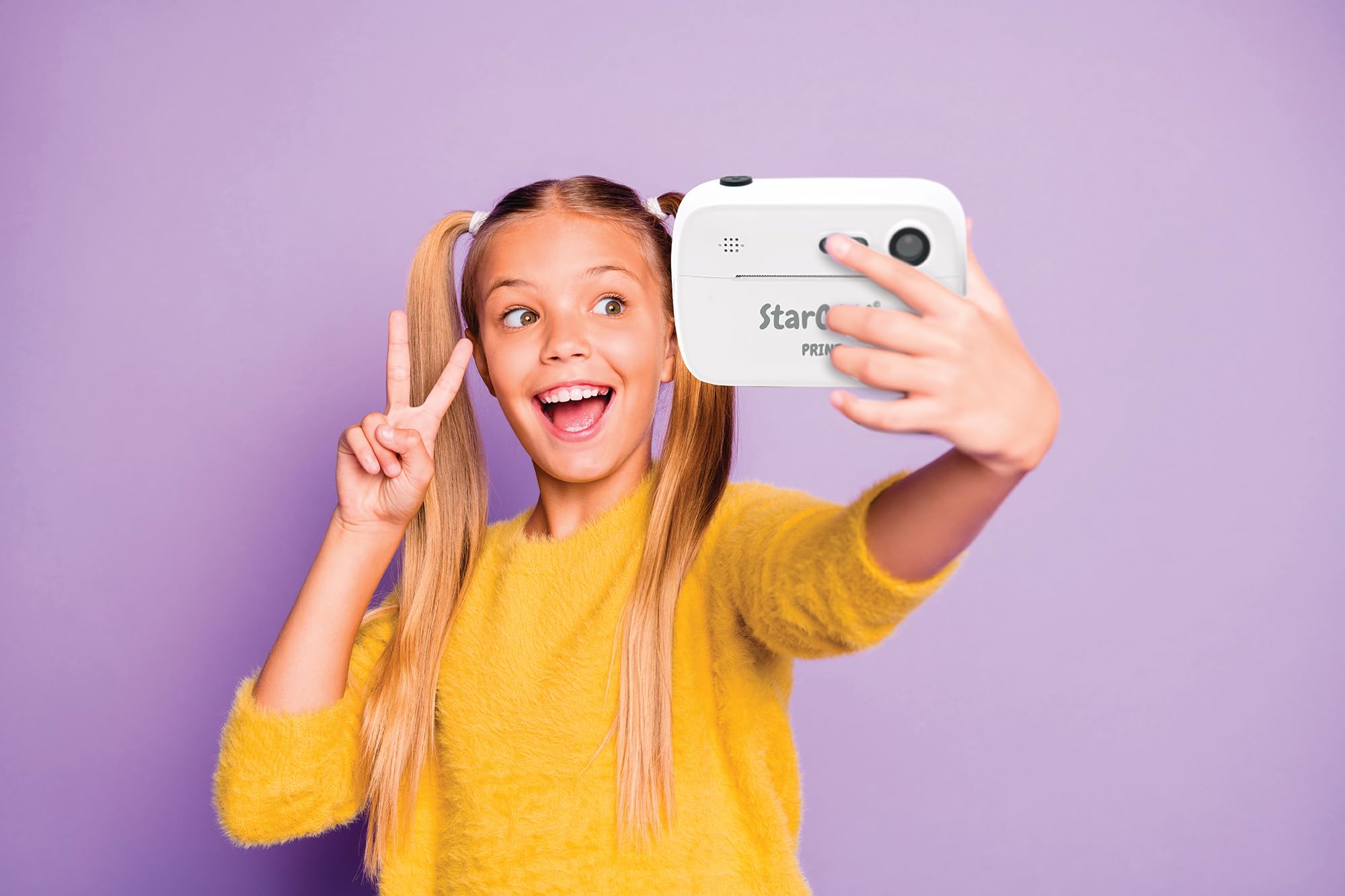 Lexibook StarCAM Print, Camera Pack with Instant Printer, Photo and Video Function, 32GB SD Card and Photo Personalization kit Included, DJ150 - Image 3