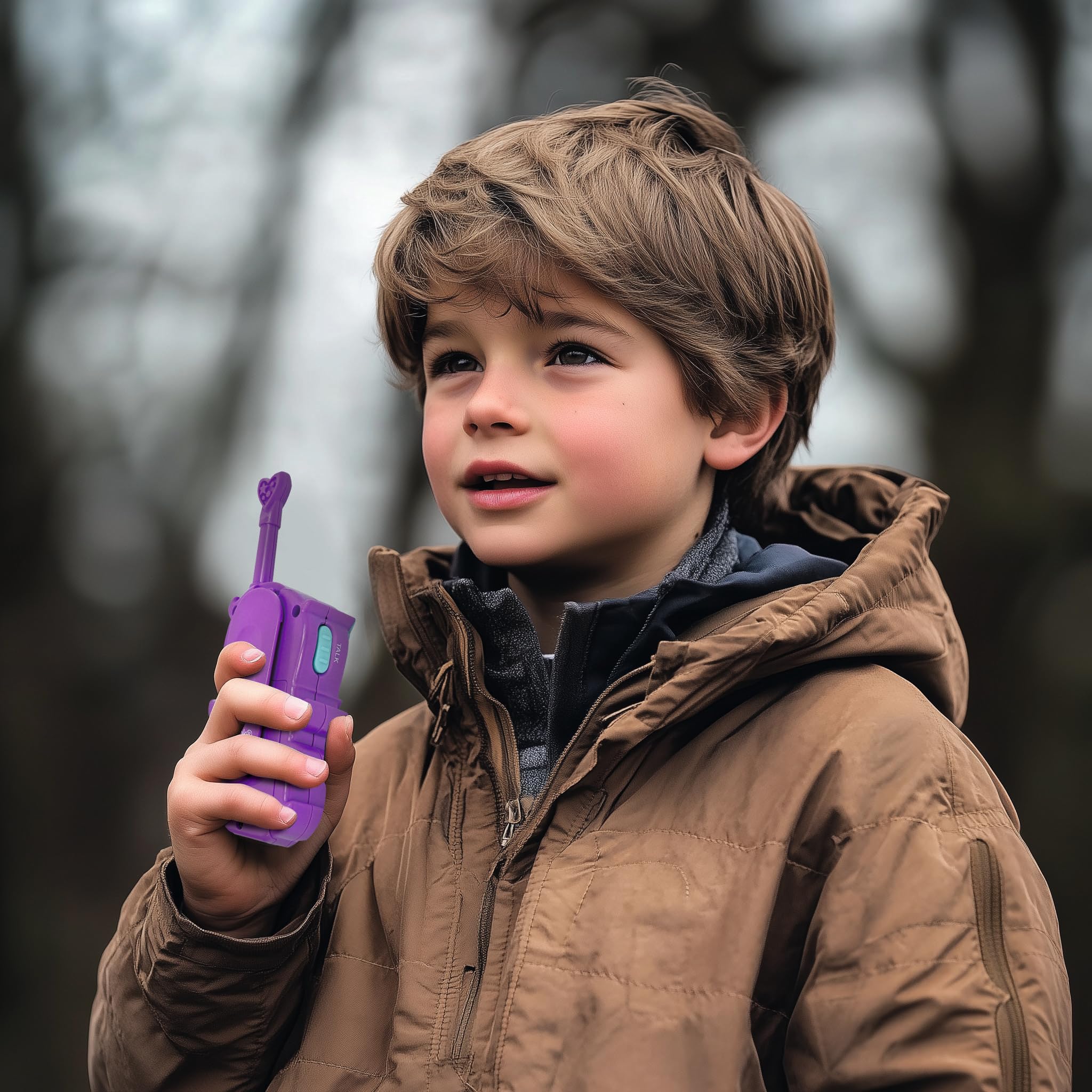 Lexibook, Unicorn, 3D Unicorn Walkie-Talkies, 550 Yards Range, 2 Communication Channels, Belt Clip, Pink/Purple, TW18UNI - Image 5