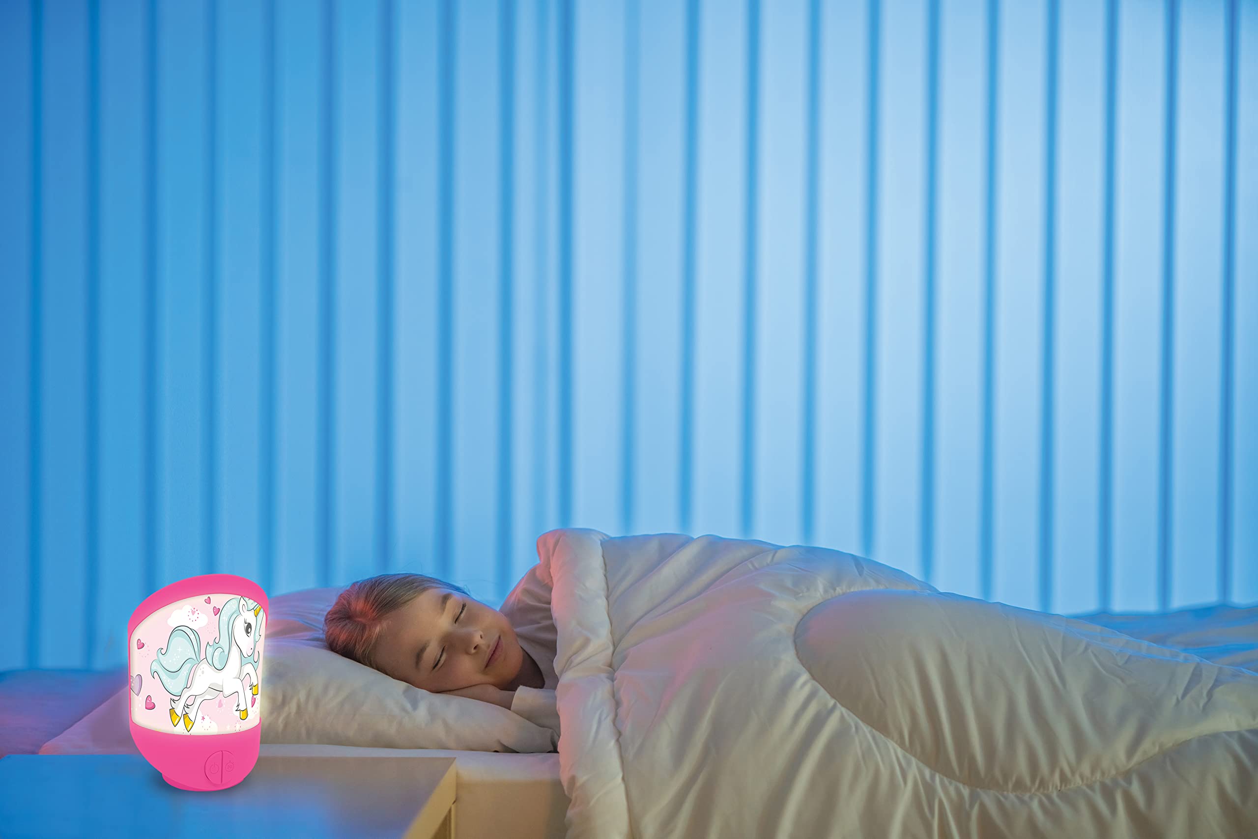 LEXiBOOK Unicorn Night Light for Children's Room, Soft Light, Battery Operated, NLJ20UNI - Image 7